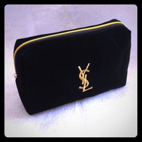 ysl make up bags|YSL makeup pouch.